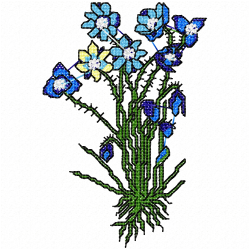 Flowers Embroidery Design 5 Flowers Embroidery Design 5